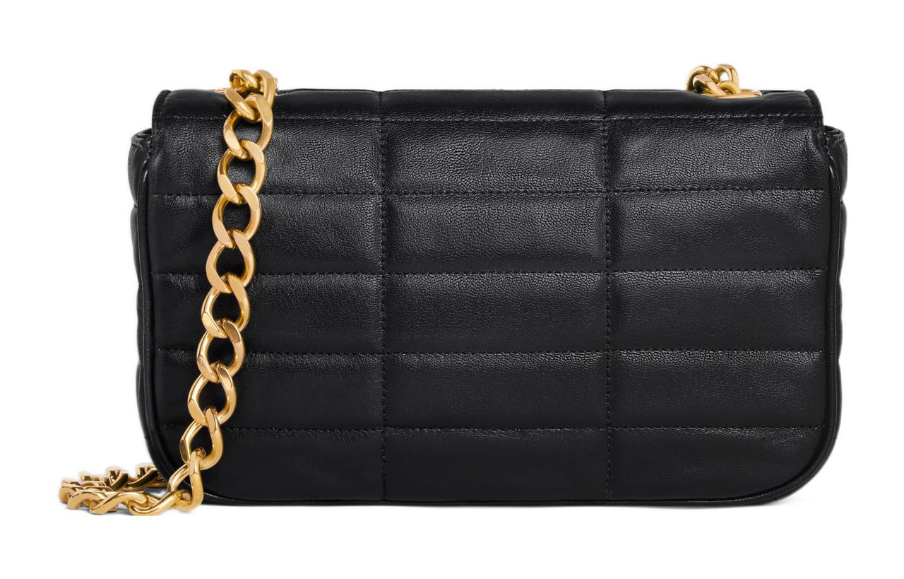 CELINE Cow Leather Crossbody Bag, Shoulder Bag Women's Black