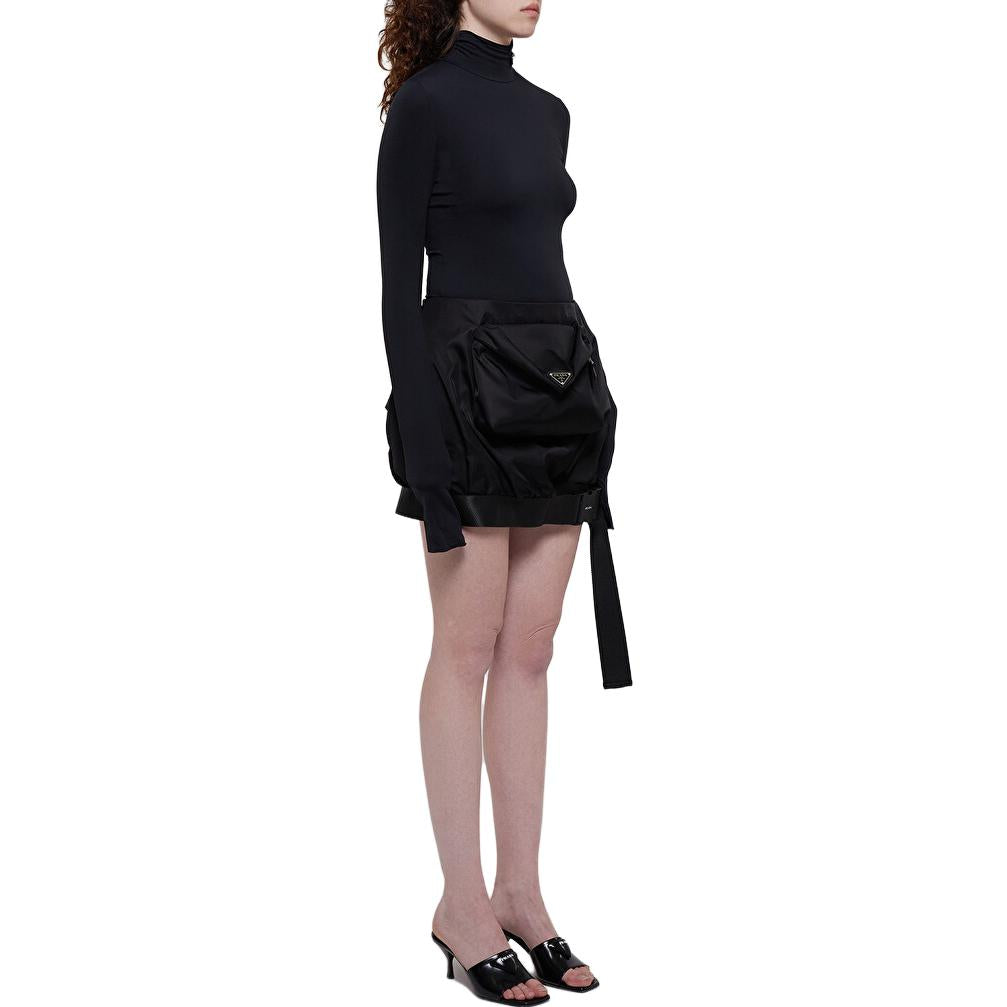 PRADA Casual Short Skirts Women's Black