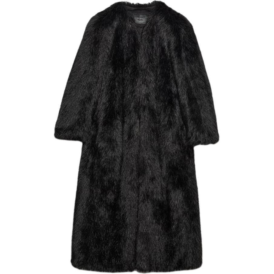 PRADA Coats Women's Black
