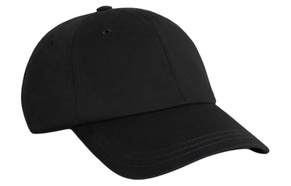 CELINE Cotton Baseball Caps Men's Black