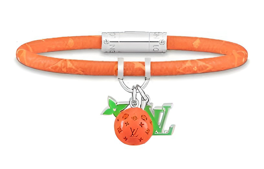 LOUIS VUITTON Hang It Lv Fruits Bracelet Monogram