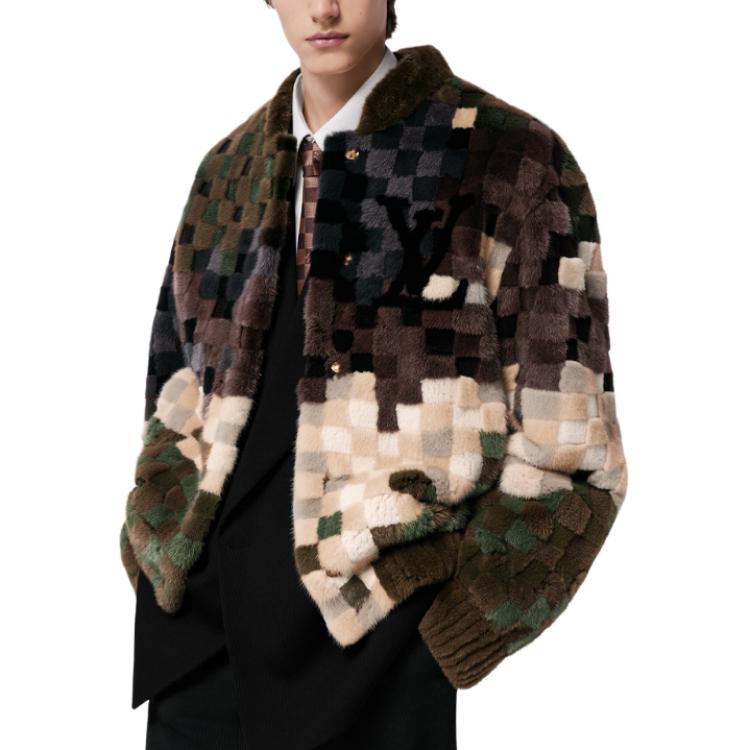 LOUIS VUITTON SS24 Fur Men's Multicolor