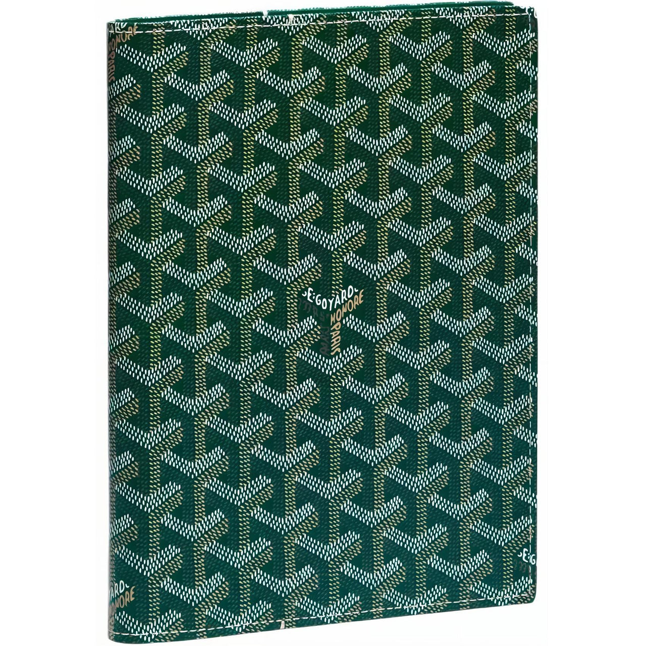 GOYARD Canvas With Calfskin Storage Bag Unisex Green