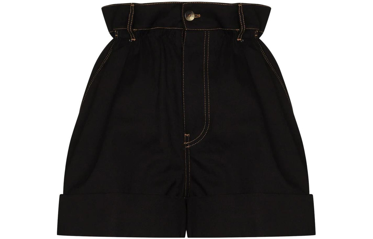 MIU MIU Denim Shorts Women's Black
