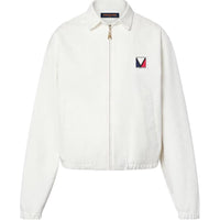 LOUIS VUITTON Lv X Ac Embossed Monogram Bomber Jacket