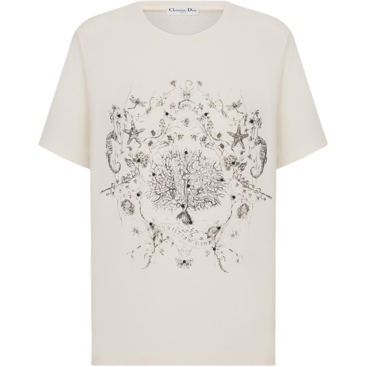 DIOR T-Shirts Women's White