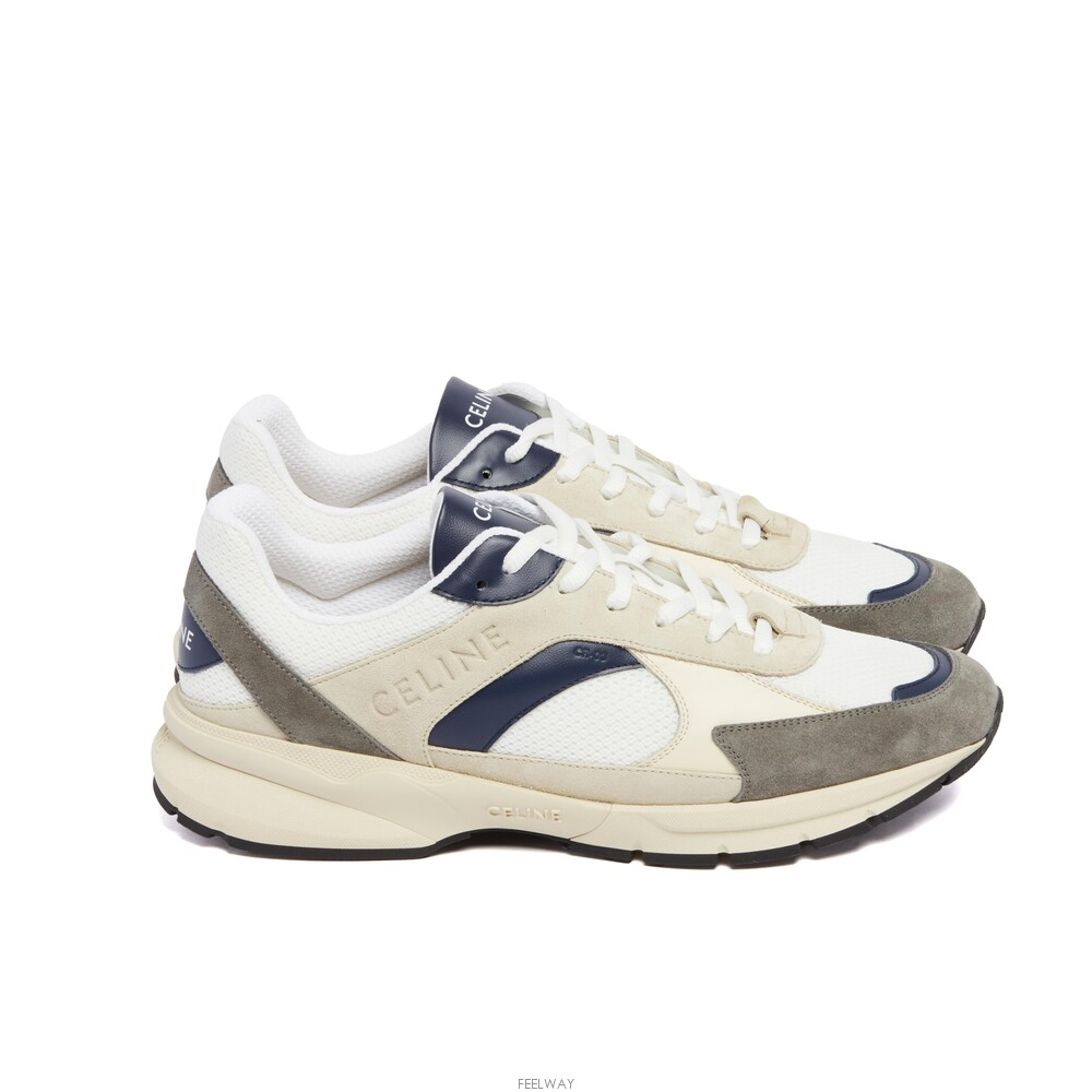 CELINE Cr03 Low Top Casual Shoes Men's Greige