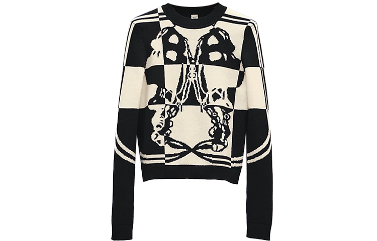 HERMES Cashmere Sweaters Women's Black