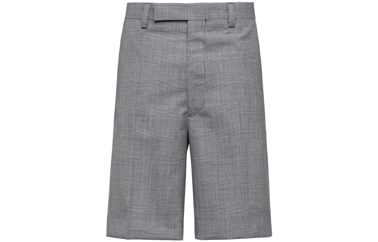 PRADA Casual Shorts Men Light Gray