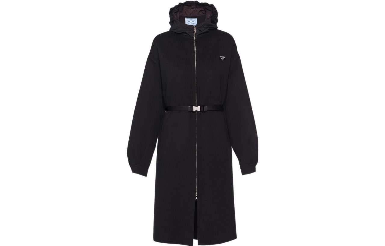PRADA Coats Women's Black