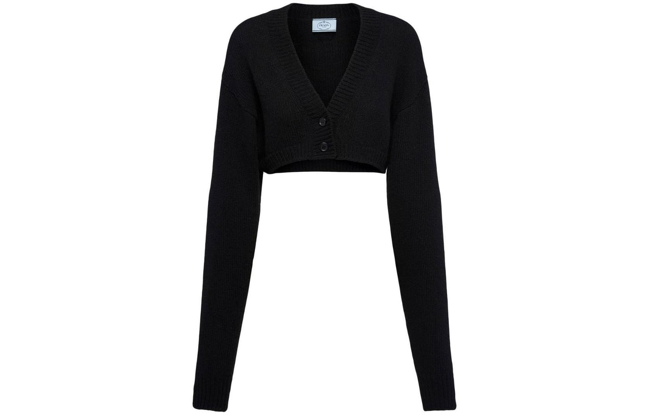 PRADA Cashmere Sweaters Women's Black