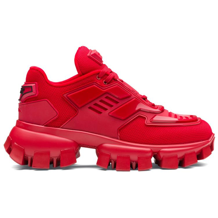 PRADA Cloudbust Thunder Low Top Casual Shoes Women's Red
