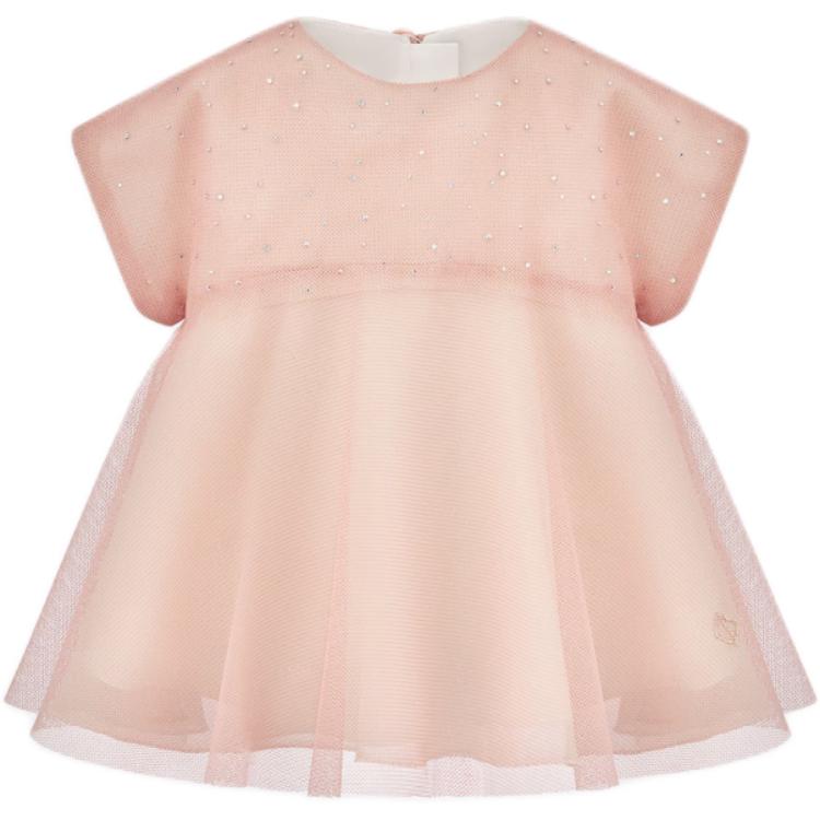 DIOR Kids' Apparel Baby Flared Dress Baby Dress Light Pink Baby