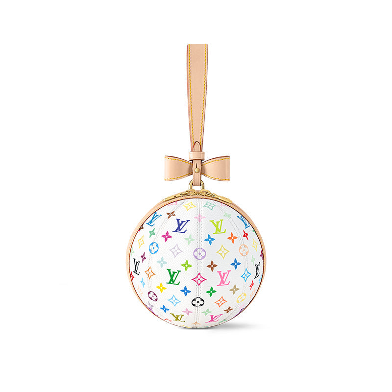 LOUIS VUITTON X Takashi Murakami Koro Koro Clutch White