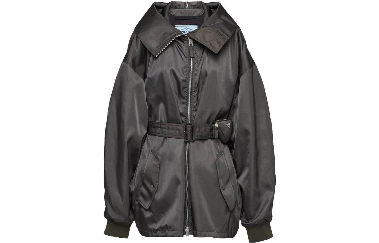 PRADA Coats Women's Gray