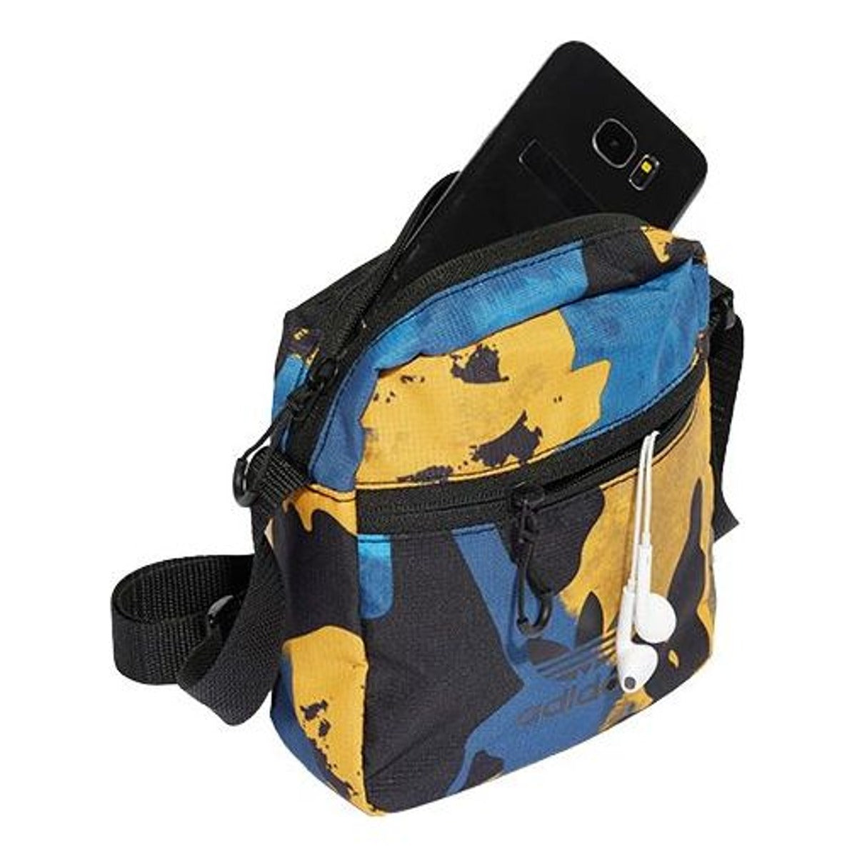 adidas Camo Festival Bag 'Yellow Black Blue' HM1717