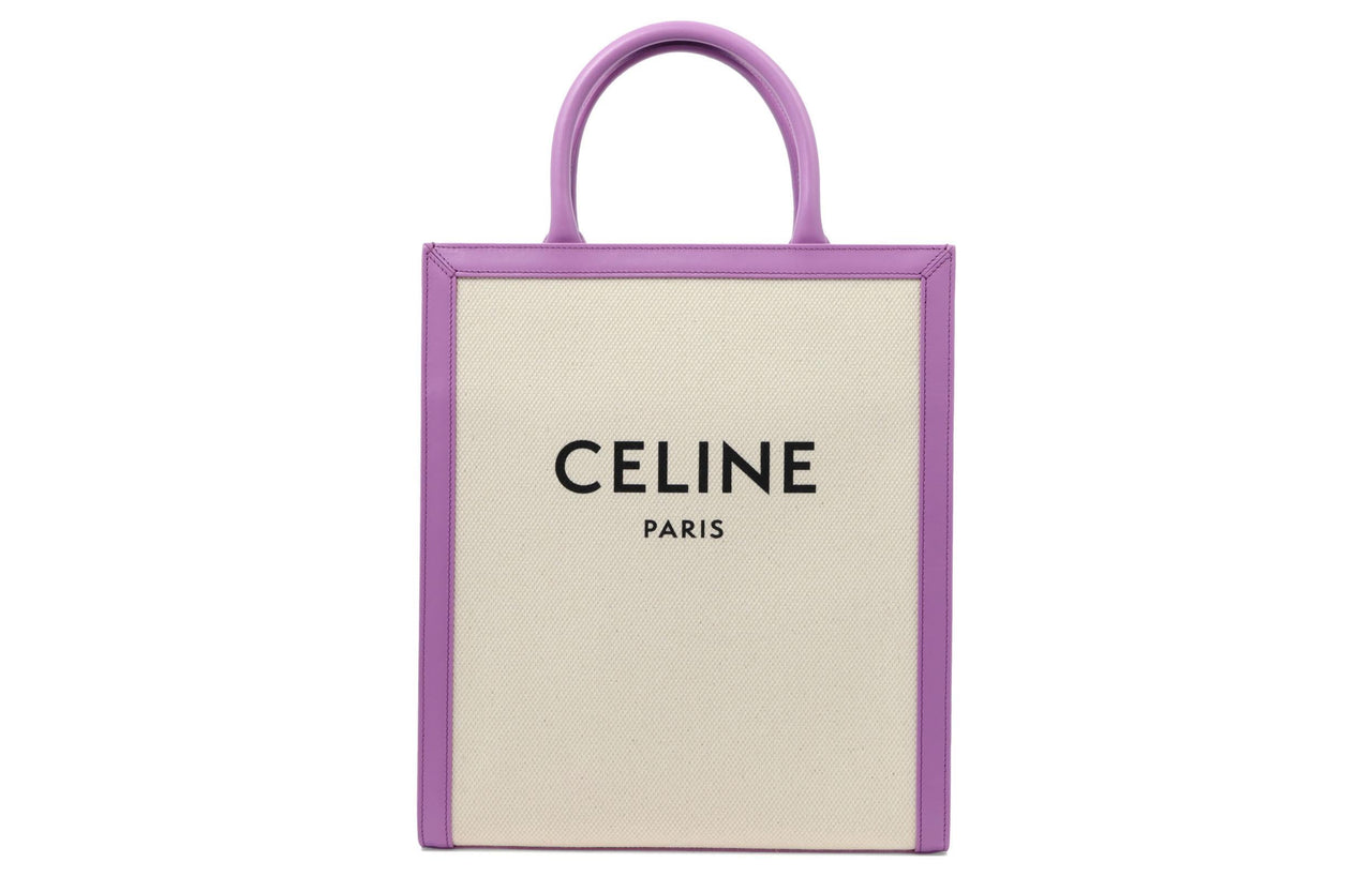 CELINE Canvas Tote Bag, Shopping Bag, Shoulder Bag, Crossbody Bag, Handbag Women's