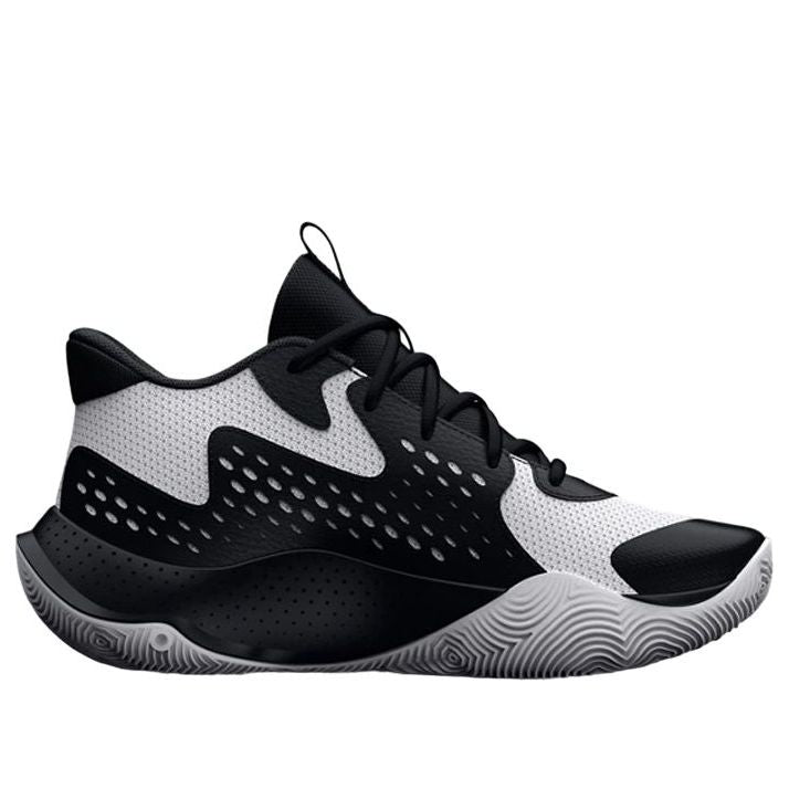 (GS) Under Armour Jet '23 'White Black Gold' 3026635-100