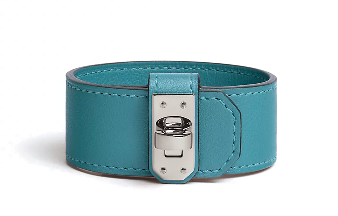 HERMES Bangles Women's Denim Blue