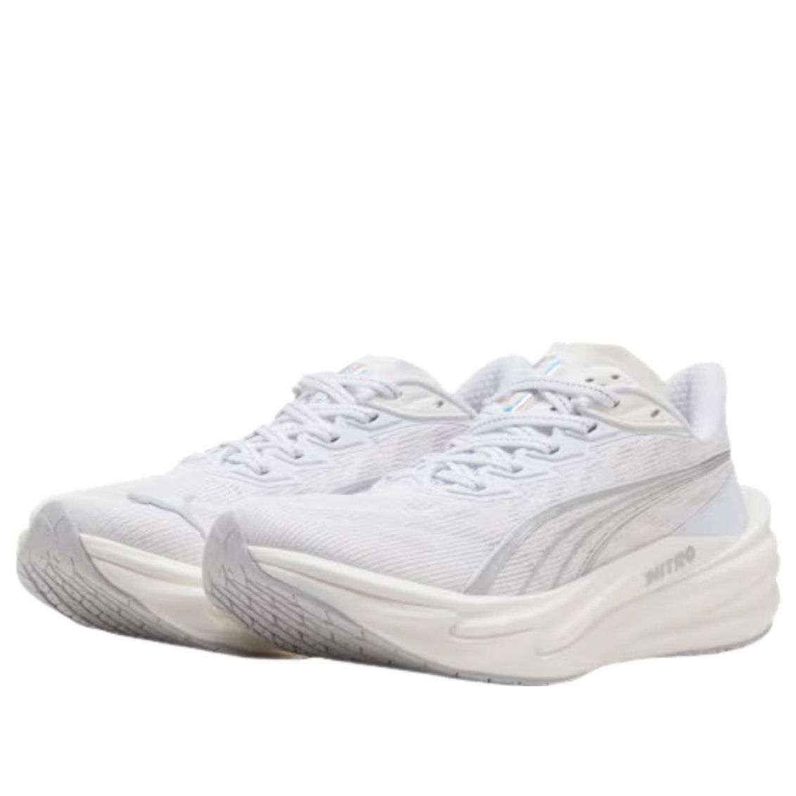 (WMNS) PUMA Deviate Nitro 4 'White Feather Grey' 312124-02