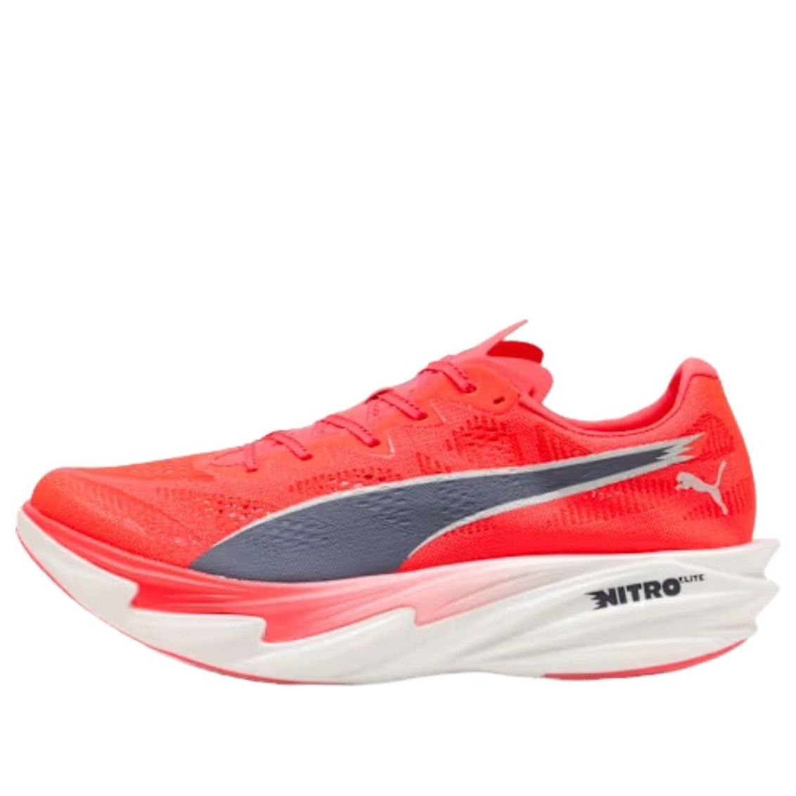 PUMA Deviate Nitro Elite 4 'Ultra Red Inky Depths White' 312127-07