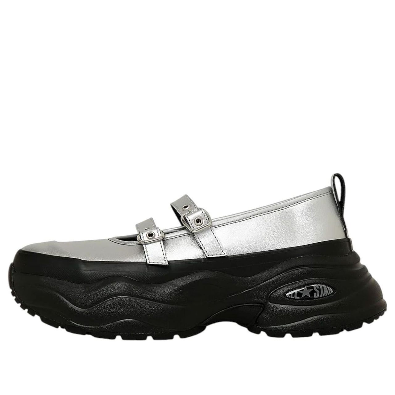 (WMNS) Converse ALL STAR Surgetrainer MJ ST OX 'Silver Black' 31315660