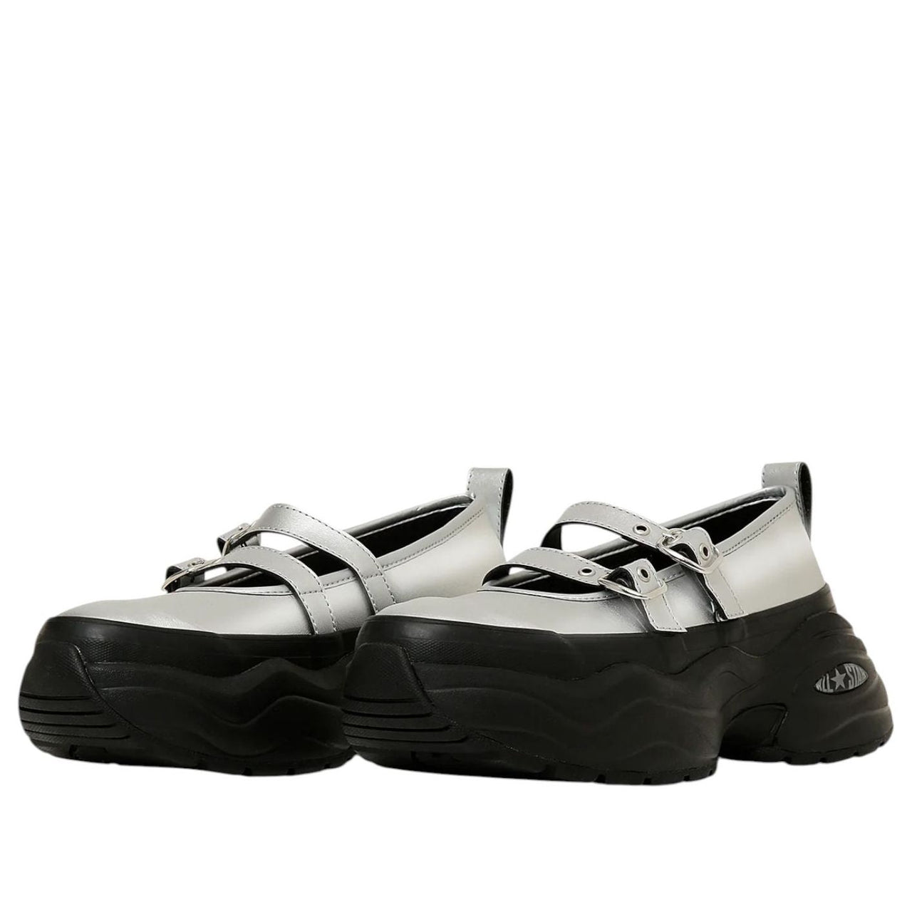 (WMNS) Converse ALL STAR Surgetrainer MJ ST OX 'Silver Black' 31315660
