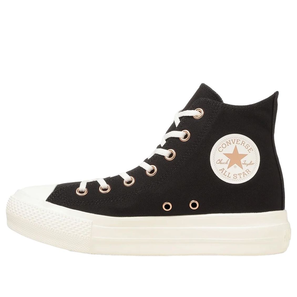 (WMNS) Converse All Star Light PLTS PG Z Hi 'Black' 31317431