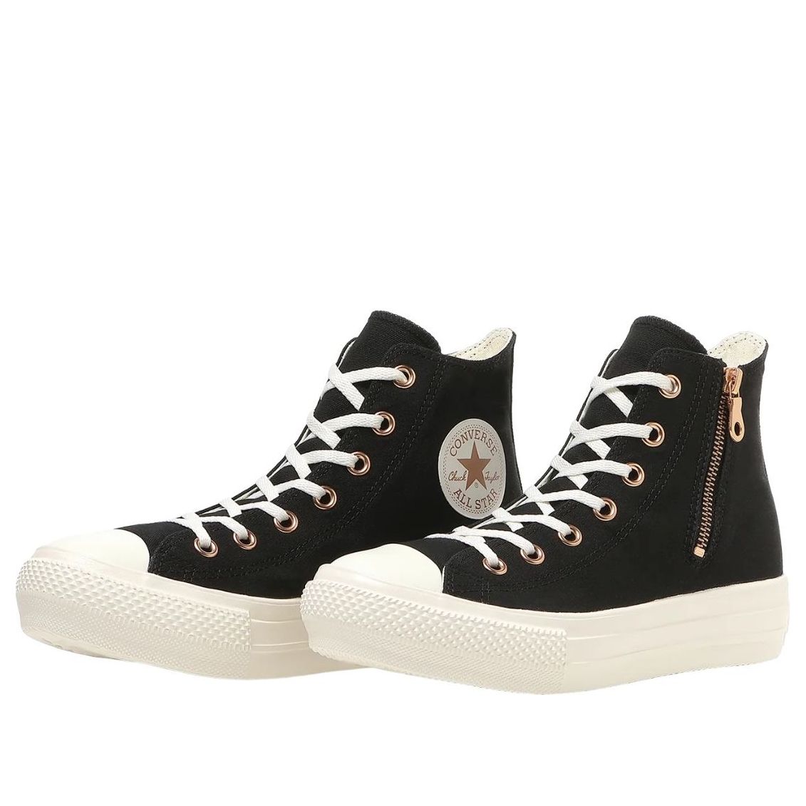 (WMNS) Converse All Star Light PLTS PG Z Hi 'Black' 31317431