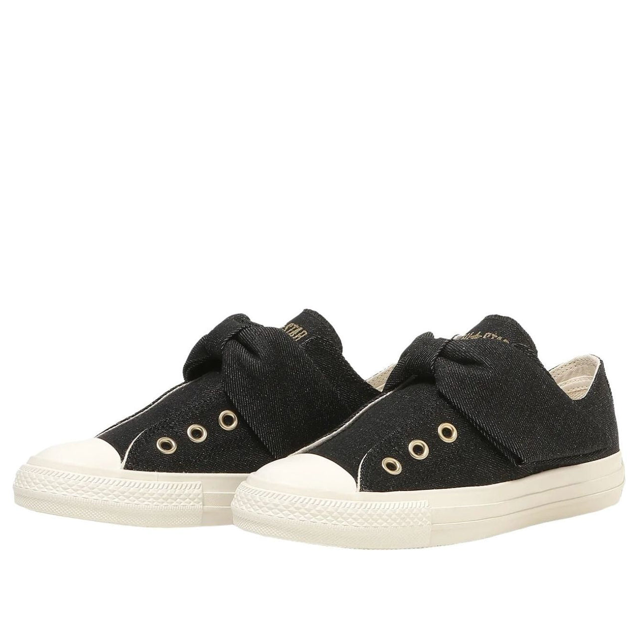 (WMNS) Converse All Star Ribbonstrap DM OX 'Black' 31317520