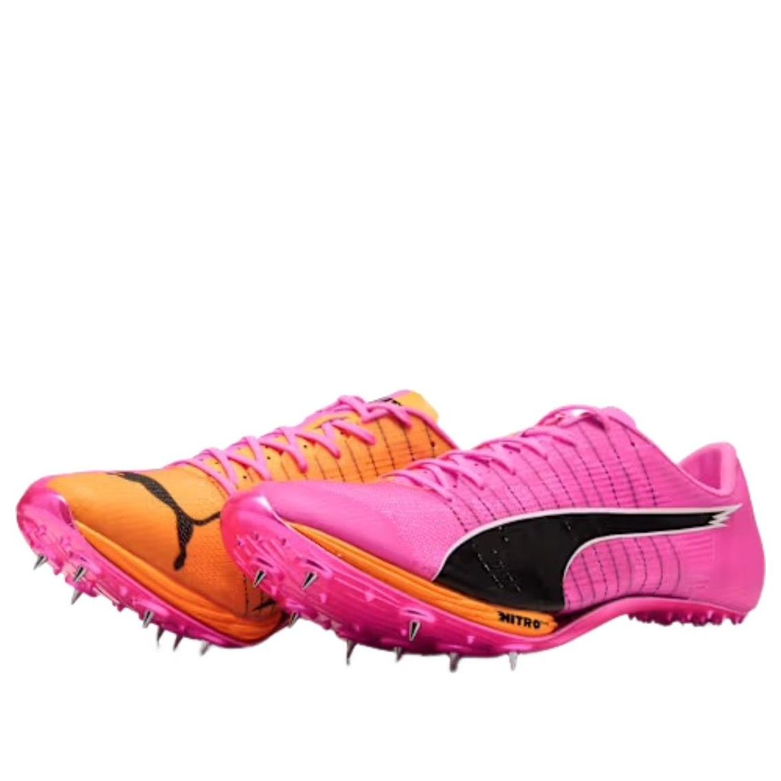 PUMA EvoSpeed Sprint Nitro Elite 2 'Poison Pink Sun Stream Black' 313742-01