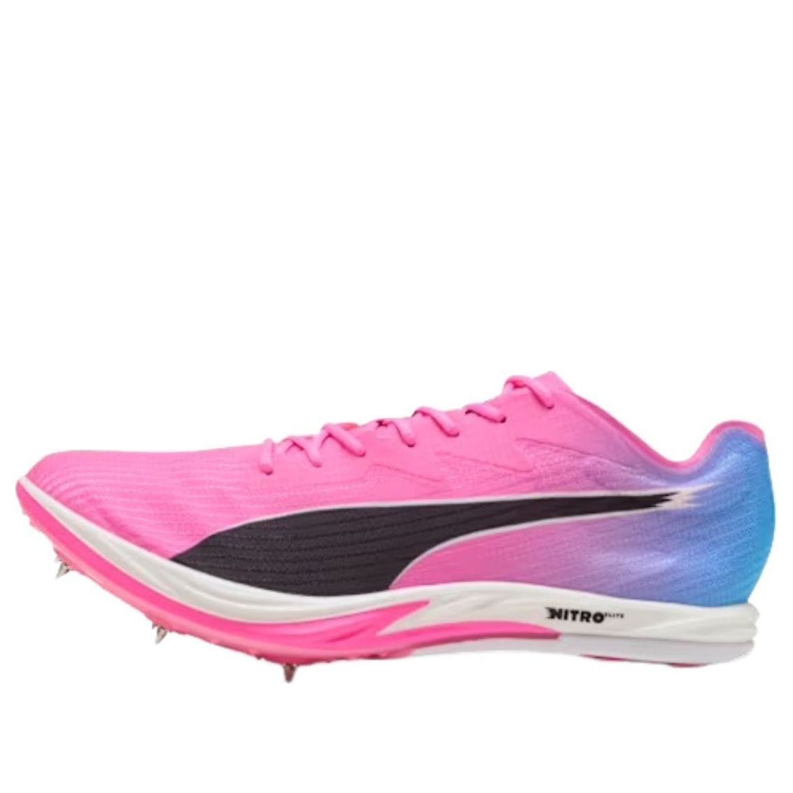 PUMA Long Distance Nitro Elite 3 'Poison Pink Sun Stream Bright Aqua' 313748-01