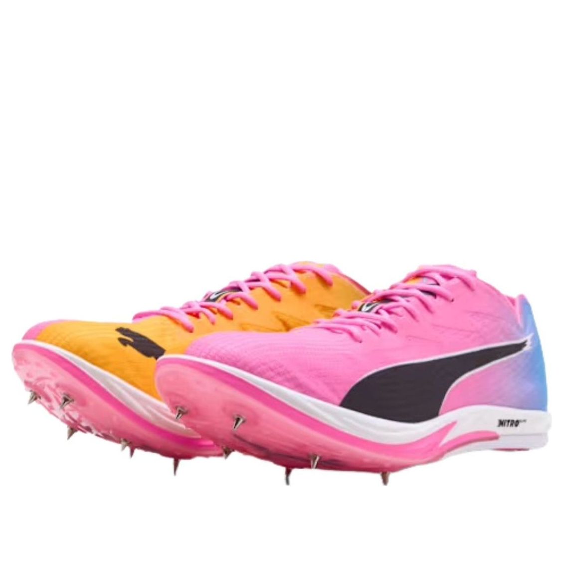 PUMA Long Distance Nitro Elite 3 'Poison Pink Sun Stream Bright Aqua' 313748-01