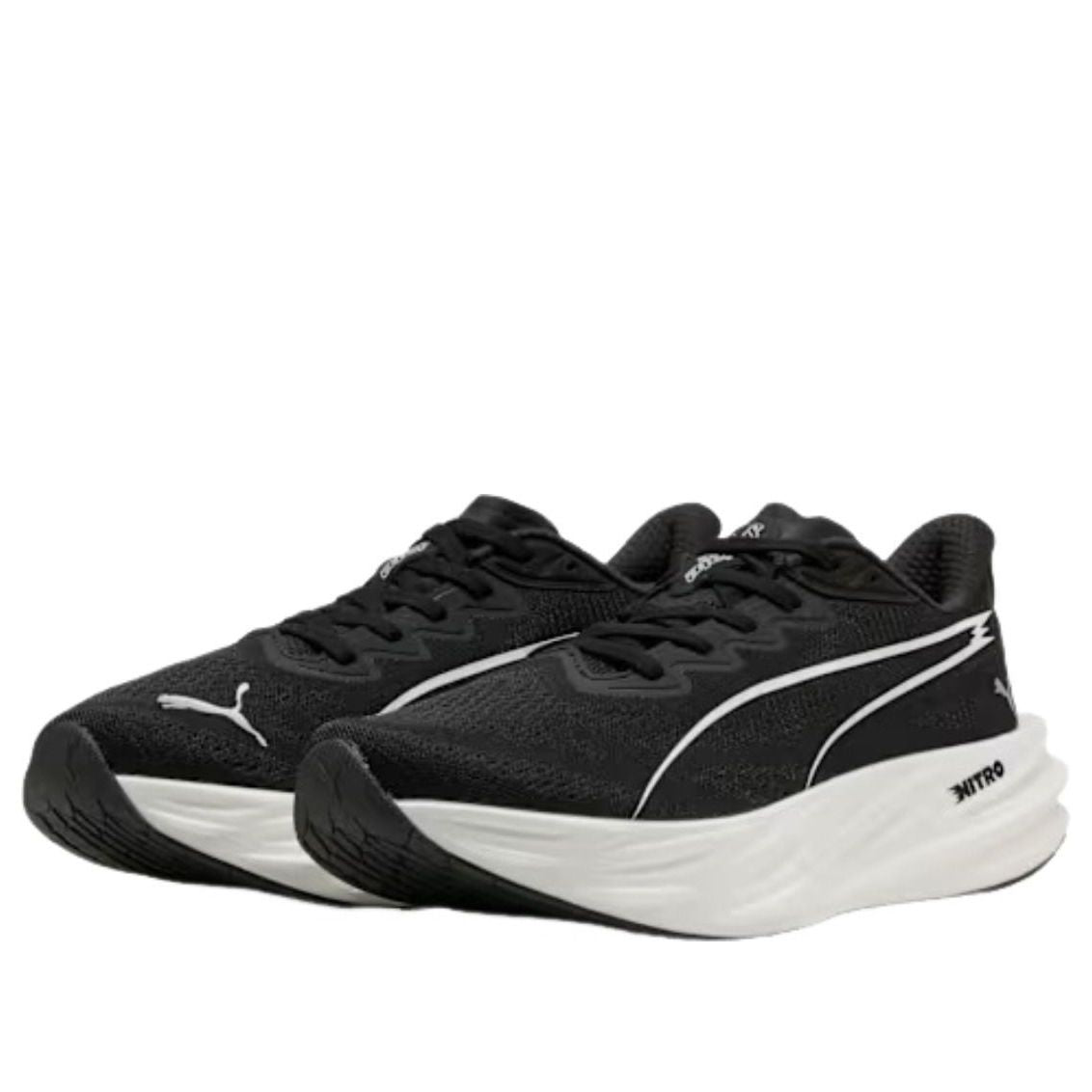 (WMNS) PUMA Deviate Pure Nitro 'Black Silver' 313905-02