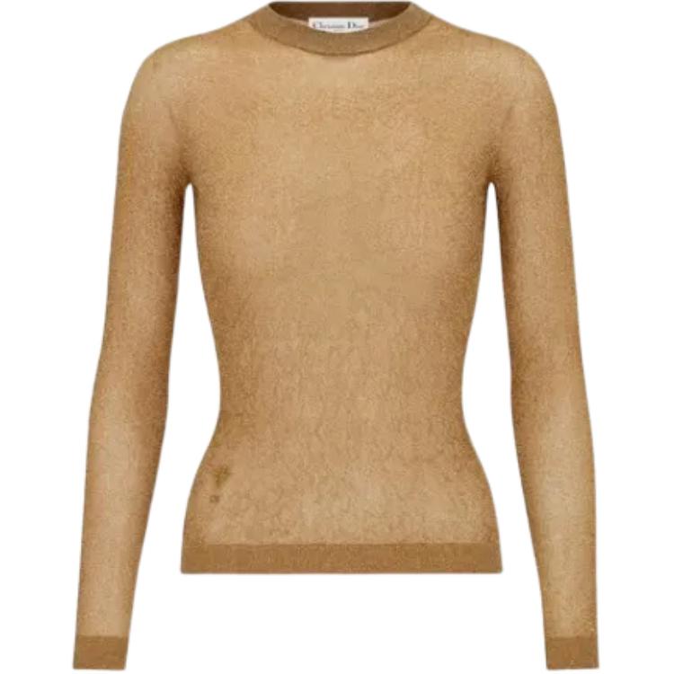 DIOR Sweaters Women's Gold