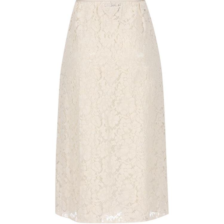PRADA Casual Long Skirt Women's Beige