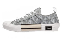 DIOR B23 Low Top Gray Cd Diamond