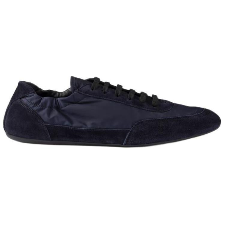 PRADA Collapse Low Top Casual Shoes Women's Blue