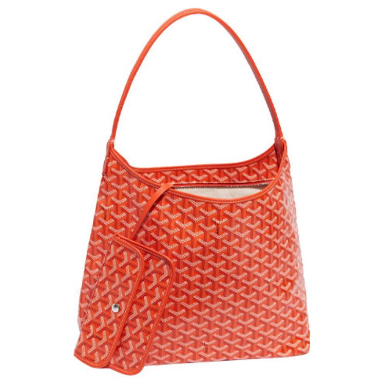 GOYARD Bohème Hobo Canvas With Leather Dog's Teeth Shoulder Bag Combo Bag Shoulder Bag Women's