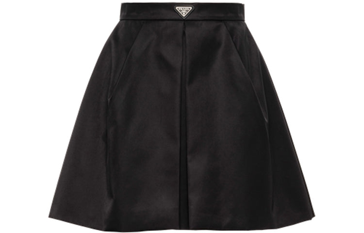 PRADA Casual Short Skirts Women's Black