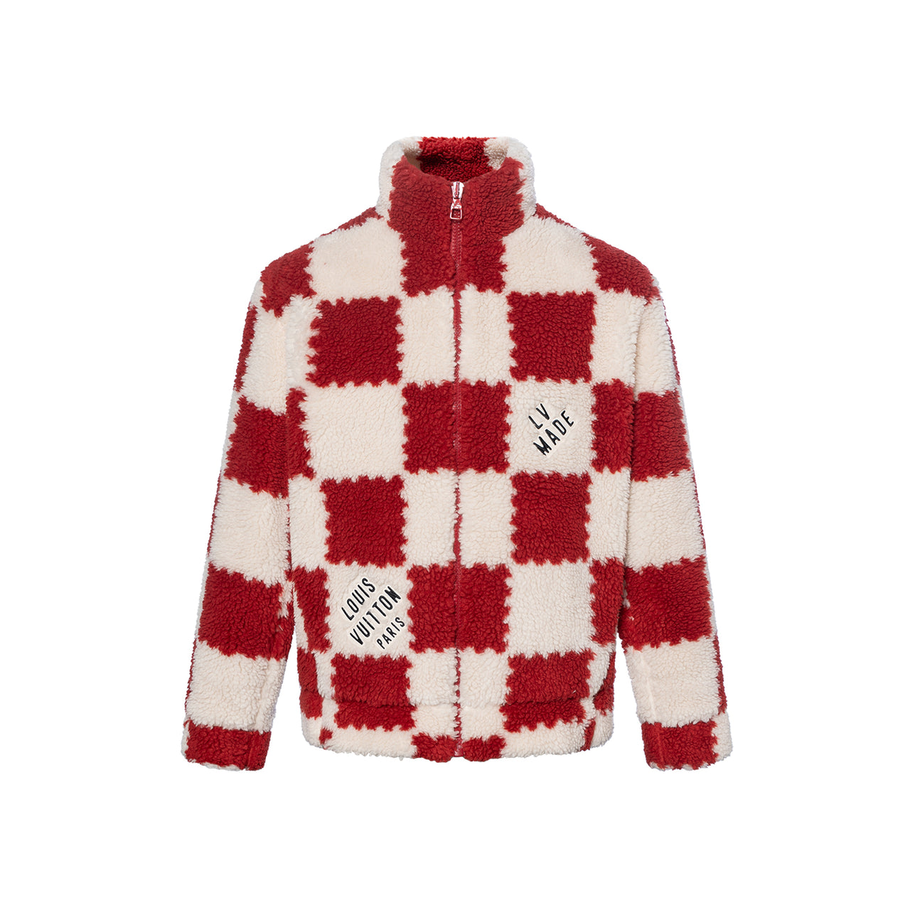 LOUIS VUITTON X Nigo Jacquard Damier Fleece Blouson