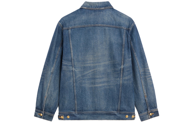 CELINE Denim Jackets Women's Blue