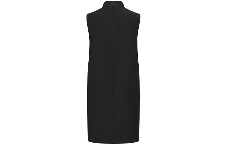 DIOR 30 Montaigne SS21 Sleeveless Dress Women's Black