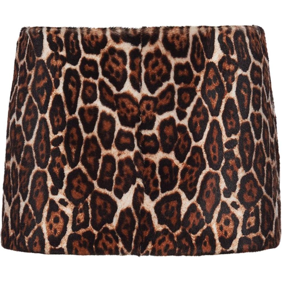 PRADA Casual Short Skirts Women's Brown