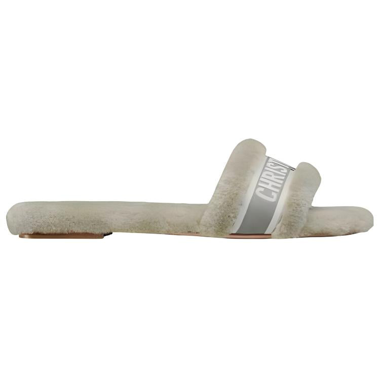 DIOR Chez Moi Slide Slippers Women's Green
