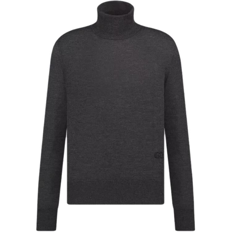 DIOR Sweaters Men Dark Gray