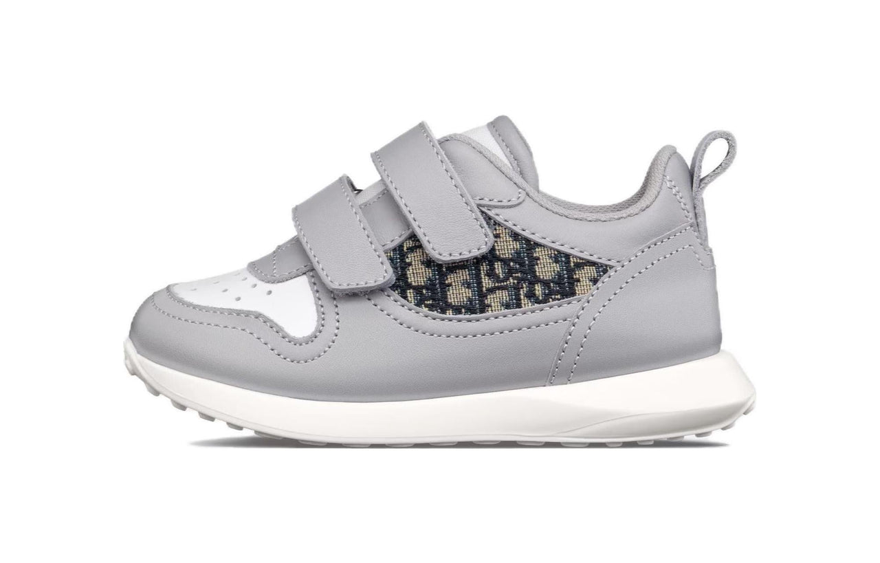 DIOR B25 Low-Top Baby & Toddler Shoes Gray Infant And Toddler