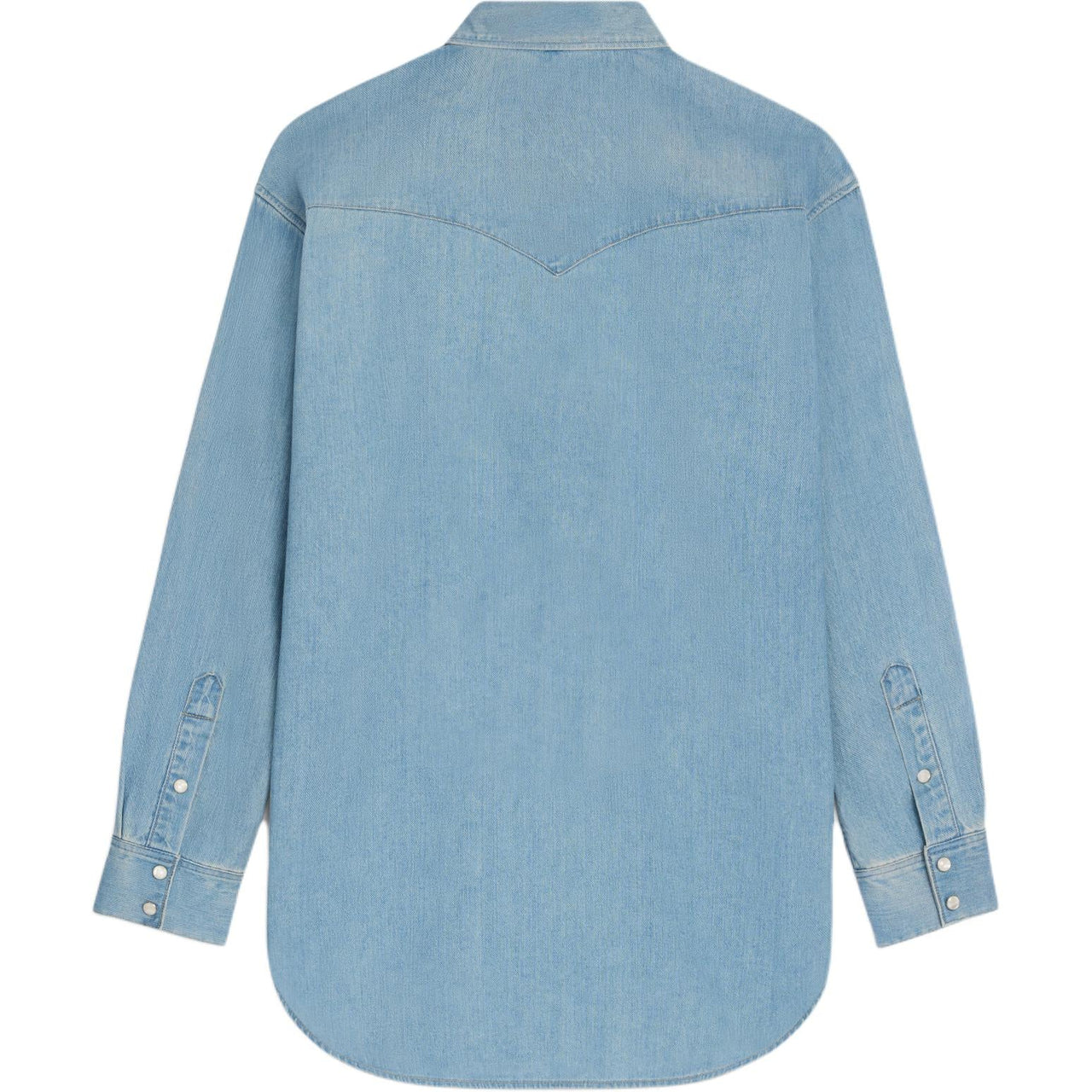 CELINE Chemise Western Oversized Denim Shirt