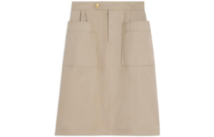 CELINE Casual Long Skirts Women's Beige