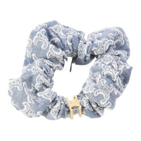 CELINE Cotton, Polyester Hair Tie Women's Blue